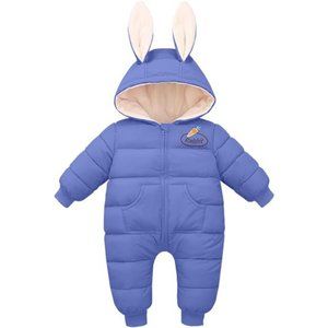 Baby Girls Boys Snowsuit Winter Coat For Infant & Toddlers NWT